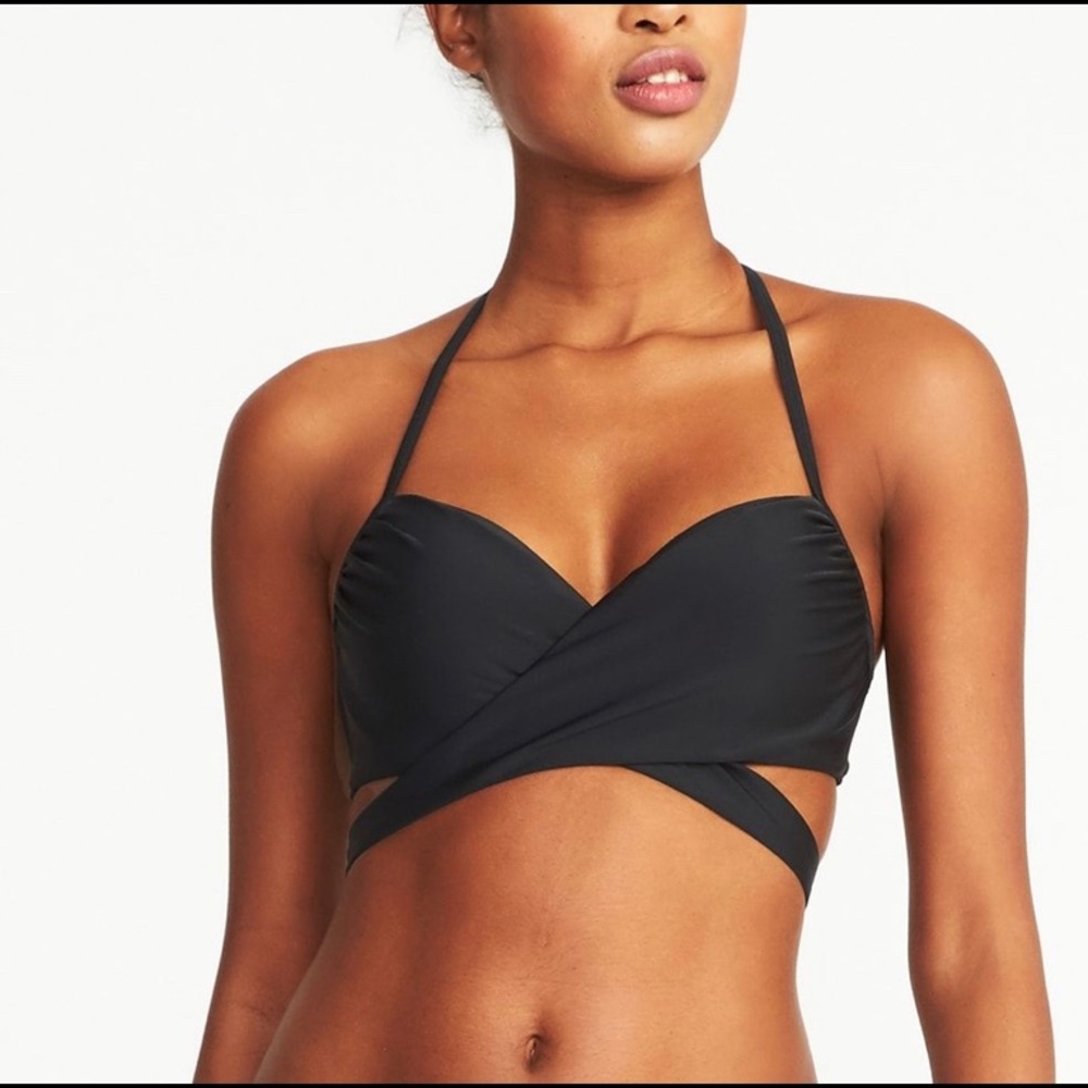 NWT sale 💕5/40 Old Navy Bikini Top Black Size Small